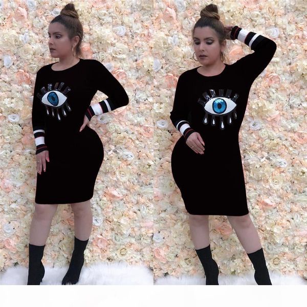 women article pit dresses eye print sequins hoodies mini skirts fashion long sleeve dress casual solid color skinny dress fall winter 2367, Black;gray
women article pit dresses eye print sequins hoodies mini skirts fashion long sleeve dress casual solid color skinny dress fall winter 2367, Black;gray