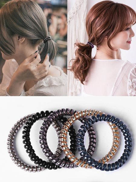 telephone line hairband fine korean tie hair rope traceless headband wire simple rubber band small fresh girl
telephone line hairband fine korean tie hair rope traceless headband wire simple rubber band small fresh girl