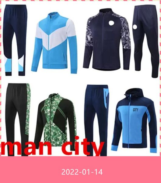 2022 mens city soccer tracksuit full zip jacket 21/22 football set 2021 survetement de foot tuta chandal, Black
2022 mens city soccer tracksuit full zip jacket 21/22 football set 2021 survetement de foot tuta chandal, Black