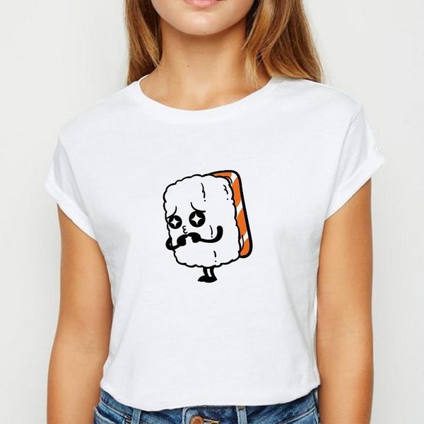 overzie sushi t shirt women spring summer ropa mujer tshirt style cute cartoon graphic printing tee shirt o-collar t-shirts, White
overzie sushi t shirt women spring summer ropa mujer tshirt style cute cartoon graphic printing tee shirt o-collar t-shirts, White