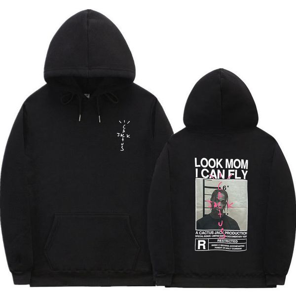 Cactus men's and women's hoodi, Unisex sportswear with double-sided , Mom I can fly Travis Scott, street fashion hip-hop clothing, Black
Cactus men's and women's hoodi, Unisex sportswear with double-sided , Mom I can fly Travis Scott, street fashion hip-hop clothing, Black