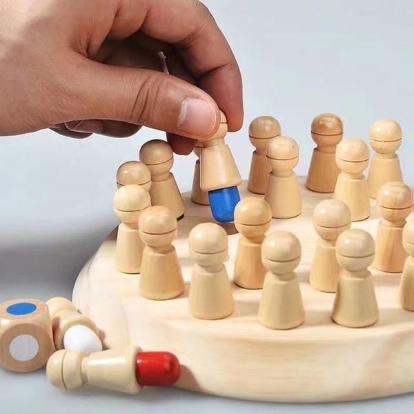 early learning memory chess wooden colour memory toy tablegames parent-child interaction selling gift of the child
early learning memory chess wooden colour memory toy tablegames parent-child interaction selling gift of the child