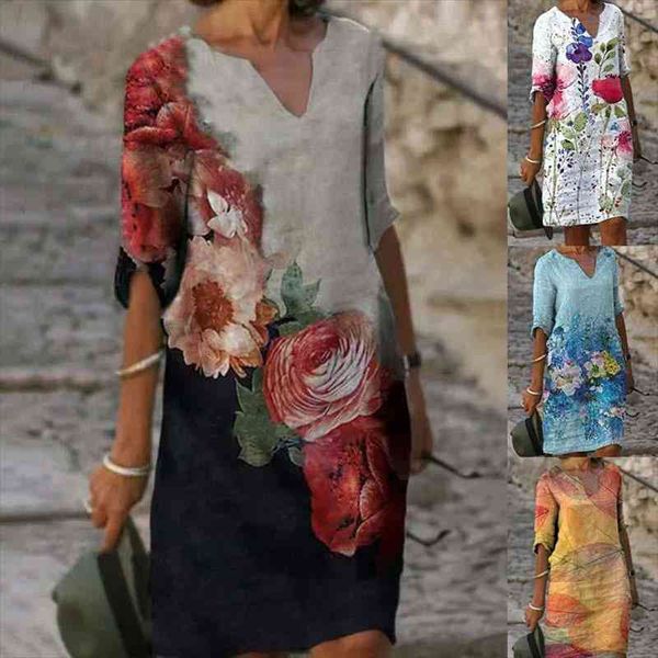 women loose spring vintage ruffles bedress large big printed summer boho casual party elegant dresses plus sizes, Black;gray
women loose spring vintage ruffles bedress large big printed summer boho casual party elegant dresses plus sizes, Black;gray