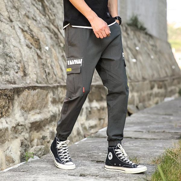 zhuzunzhe 2020 men's loose casual pants beam feet overalls fashion multi-pocket nine-point pants letter printed cotton trousers1, Black
zhuzunzhe 2020 men's loose casual pants beam feet overalls fashion multi-pocket nine-point pants letter printed cotton trousers1, Black