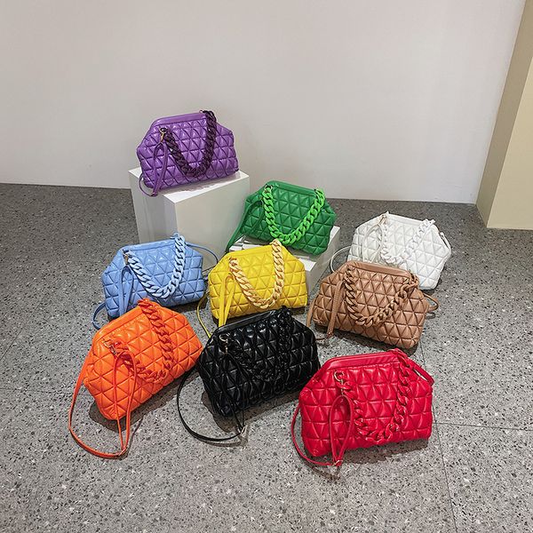 women diamond lattice quilted satchel handbags lady candy color pu leather messenger bags ladies single shoulder fashion bag h0117
women diamond lattice quilted satchel handbags lady candy color pu leather messenger bags ladies single shoulder fashion bag h0117