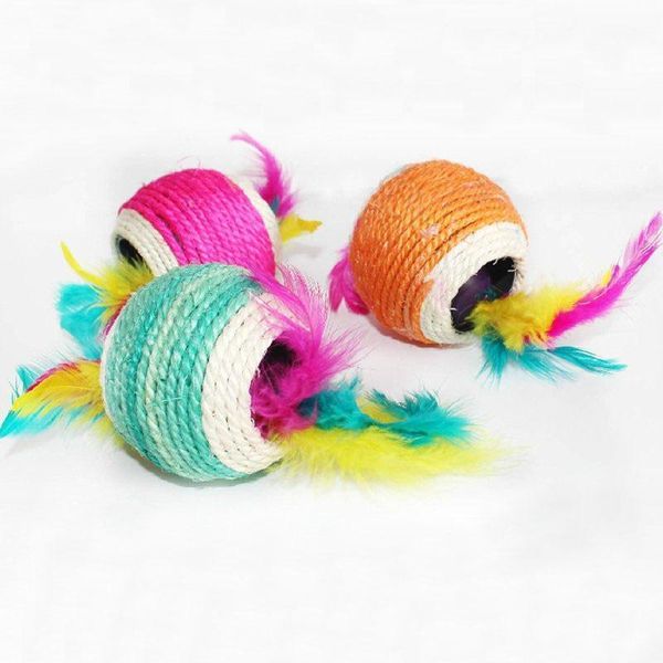 cat toys fashion 1 pc random color big holes sisal ball scratch dog pet products diameter 7.5cm1
cat toys fashion 1 pc random color big holes sisal ball scratch dog pet products diameter 7.5cm1