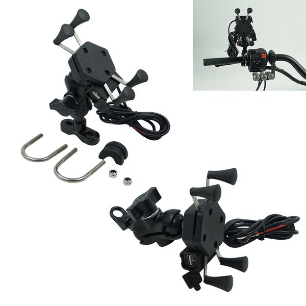 unversal motorcycle bike mobile phone stand holder with usb charger socket x type mount bracket rear view mirror for iphone
unversal motorcycle bike mobile phone stand holder with usb charger socket x type mount bracket rear view mirror for iphone
