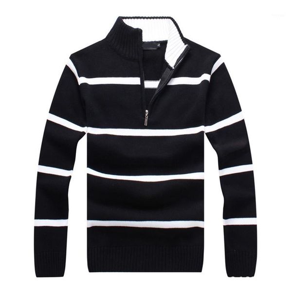 fashion 2020 long sleeve stand-collar zipper men's striped pullovers sweaters casual mens sweaters mens clothing knitted coats1, White;black
fashion 2020 long sleeve stand-collar zipper men's striped pullovers sweaters casual mens sweaters mens clothing knitted coats1, White;black