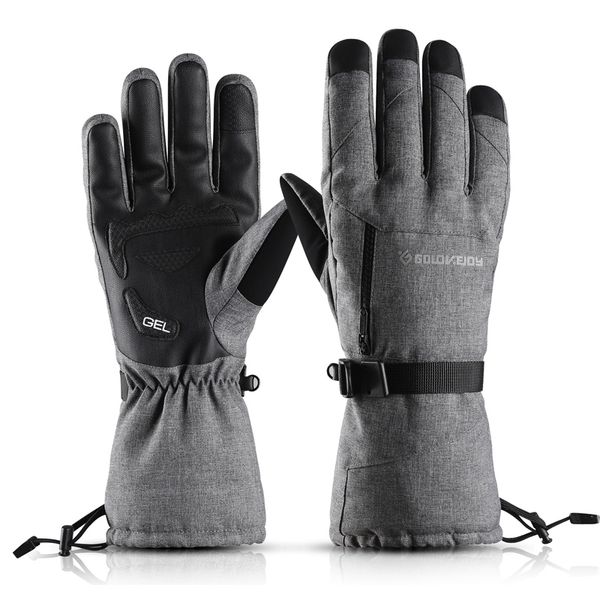 30 c ski men women winter fleece waterproof warm snowboard snow fingers touch screen motorcycle gloves windproof, Blue;gray
30 c ski men women winter fleece waterproof warm snowboard snow fingers touch screen motorcycle gloves windproof, Blue;gray
