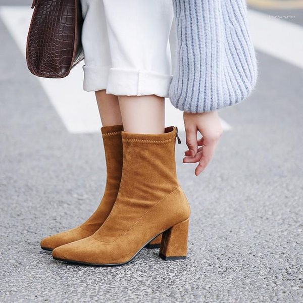 woman boots female fashion stretch fabric pointed toe slim ankle boots 2020 ladies zipper high heel black size 31-43 shoes1
woman boots female fashion stretch fabric pointed toe slim ankle boots 2020 ladies zipper high heel black size 31-43 shoes1
