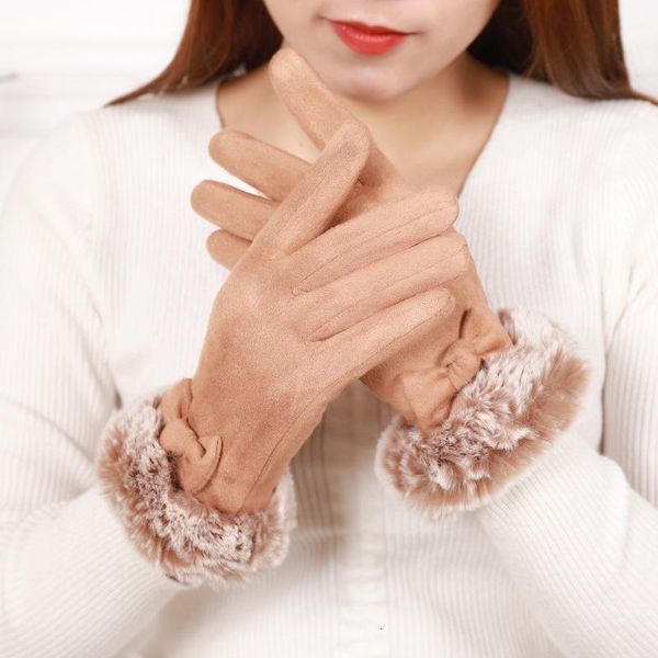 suede gloves women' warm touch screen cotton gloves hair mouth plush thick pink long fingerless, Blue;gray
suede gloves women' warm touch screen cotton gloves hair mouth plush thick pink long fingerless, Blue;gray