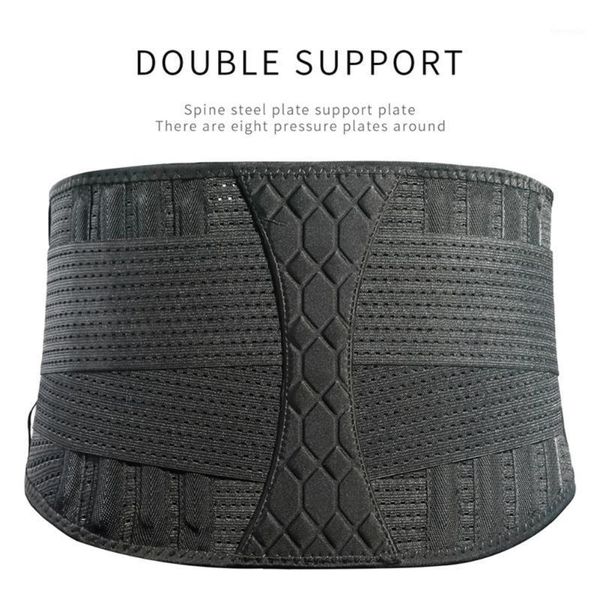 fitness weight lifting training lumbar support belt safety sports spine steel plate waist support comfort breathable waist belt1, Black;gray
fitness weight lifting training lumbar support belt safety sports spine steel plate waist support comfort breathable waist belt1, Black;gray