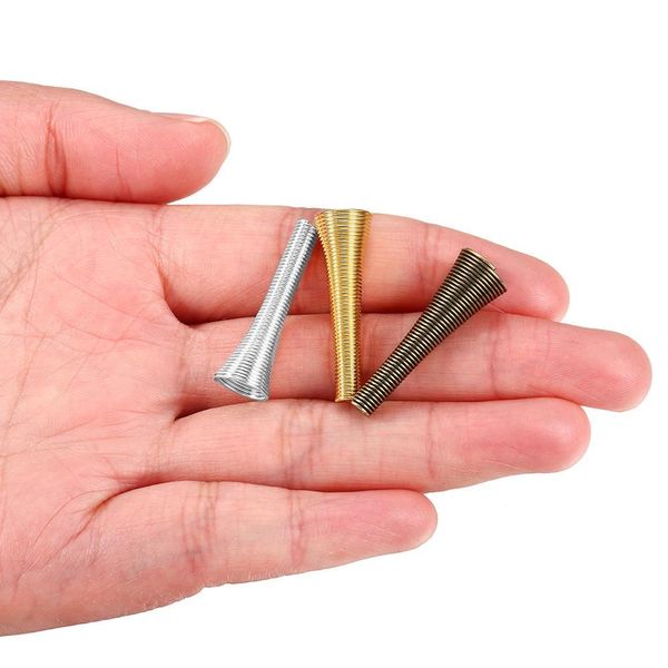 12pcs metal spring funnel shape spacer beads caps diy beading supplies cone spring coil end caps for jewelry makings accessories h bbytgi, Silver
12pcs metal spring funnel shape spacer beads caps diy beading supplies cone spring coil end caps for jewelry makings accessories h bbytgi, Silver