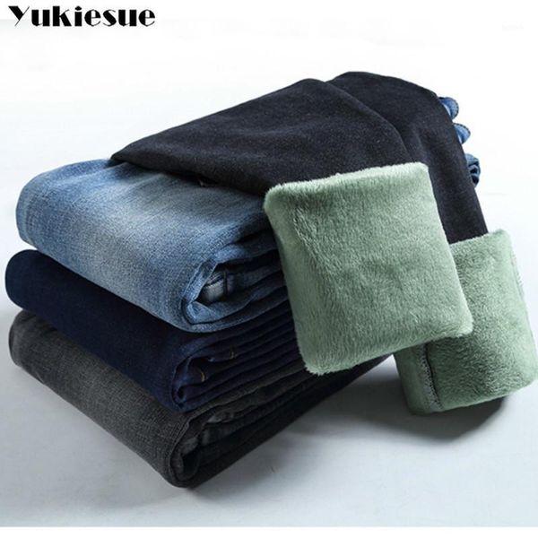 warm jeans woman pants for women plus size winter blue black solid skinny fleeces thick pencil pants with velvet denim trousers1
warm jeans woman pants for women plus size winter blue black solid skinny fleeces thick pencil pants with velvet denim trousers1