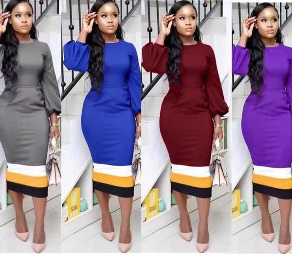 731014 autumn winter women casual solid patchwork print dress vestidos plus size1, Black;gray
731014 autumn winter women casual solid patchwork print dress vestidos plus size1, Black;gray