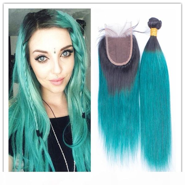 two tone 1b green ombre virgin brazilian human hair weaves with closure silky straight ombre 4x4 front lace closure with bundles 4pcs lot, Black
two tone 1b green ombre virgin brazilian human hair weaves with closure silky straight ombre 4x4 front lace closure with bundles 4pcs lot, Black