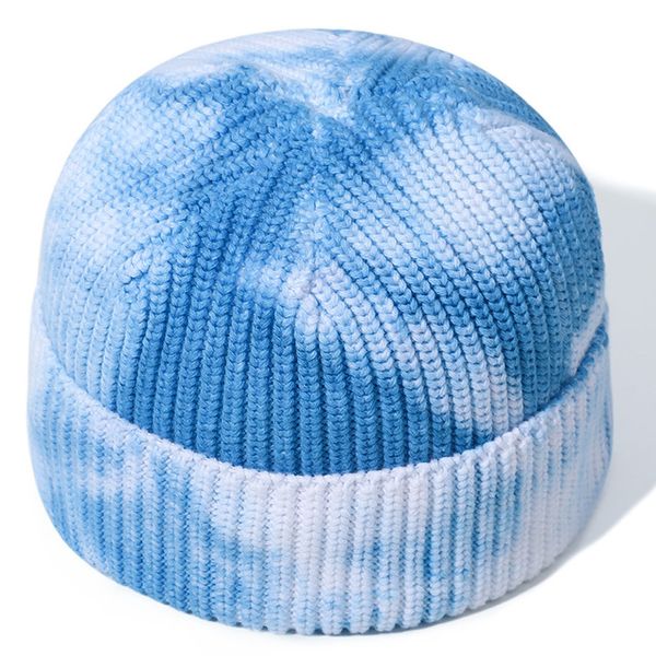 autumn winter tie-dye ribbed knit beanie warm soft cuffed short melon cap fashion men women sailor style knitted hat hip hop cap, Blue;gray
autumn winter tie-dye ribbed knit beanie warm soft cuffed short melon cap fashion men women sailor style knitted hat hip hop cap, Blue;gray