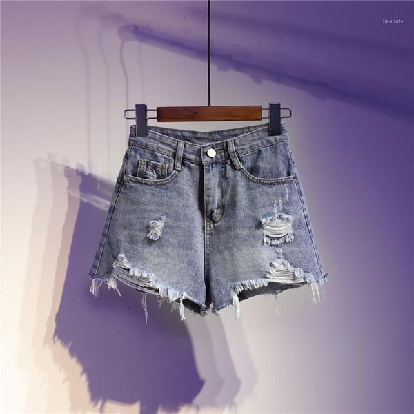 fashion high waist denim shorts women button pocket ripped jeans shorts female summer loose plus size wide leg short pants jeans1, White;black
fashion high waist denim shorts women button pocket ripped jeans shorts female summer loose plus size wide leg short pants jeans1, White;black