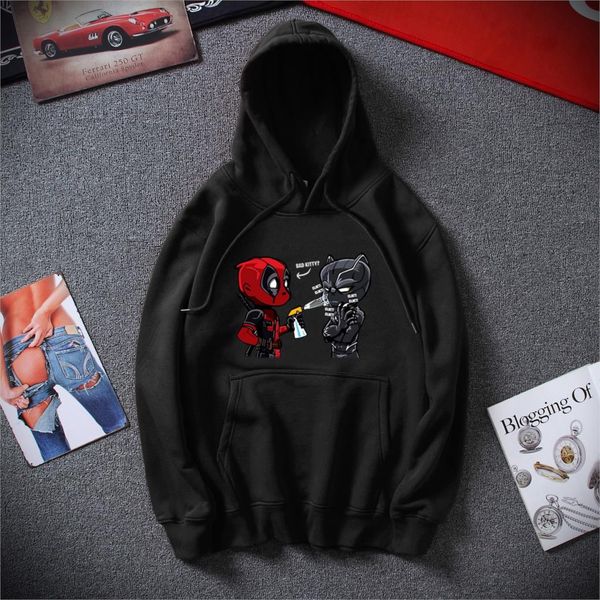 sport new winter streetwear deadpool hoodie bad little kitty black panther hoodies cotton fleece sweatshirt sudadera hombre
sport new winter streetwear deadpool hoodie bad little kitty black panther hoodies cotton fleece sweatshirt sudadera hombre