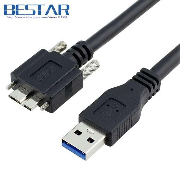 computer cables & connectors 1.5m/2m/3m/5m usb 3.0 to micro b data transfer interface industrial camera cable with locking screw holes 2 3 5
computer cables & connectors 1.5m/2m/3m/5m usb 3.0 to micro b data transfer interface industrial camera cable with locking screw holes 2 3 5