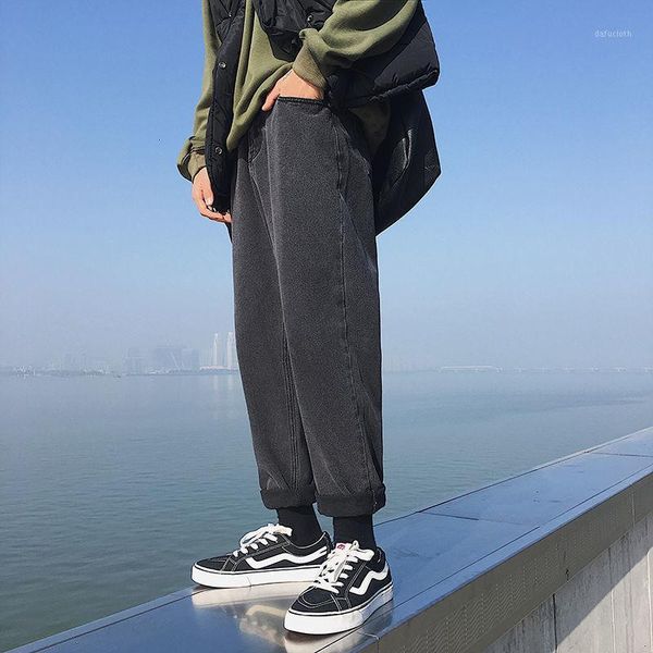 neploha men's casual oversize warm jeans 2020 autumn winter new women thicken solid color jeans korean streetwear male pants1, Blue
neploha men's casual oversize warm jeans 2020 autumn winter new women thicken solid color jeans korean streetwear male pants1, Blue