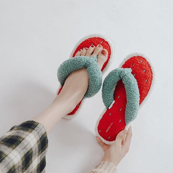 watermelon design flip flops women indoor slippers soft plush ladies home mute slipper suede sole female house floor shoes sh4251, Black
watermelon design flip flops women indoor slippers soft plush ladies home mute slipper suede sole female house floor shoes sh4251, Black