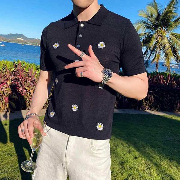 2020 flower embroidery shirt short sleeve polos para hombre business casual streetwear men clothing camisas dos homens1, White;black
2020 flower embroidery shirt short sleeve polos para hombre business casual streetwear men clothing camisas dos homens1, White;black