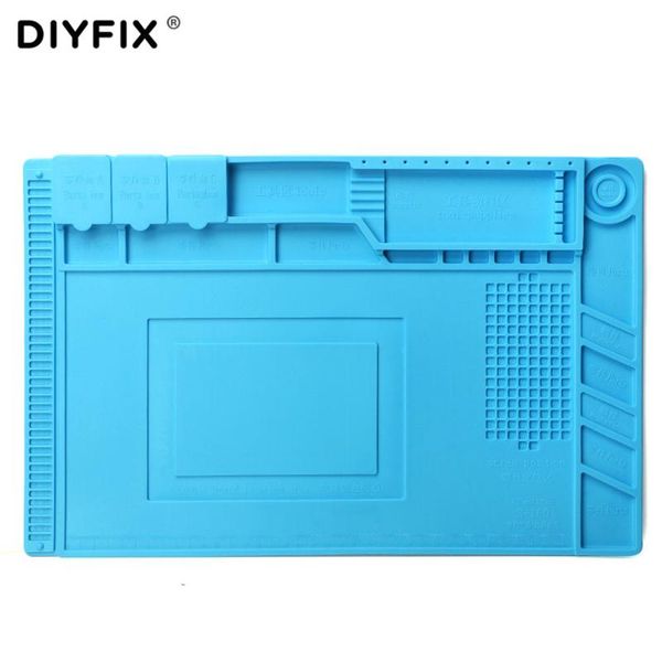 diyfix heat insulation silicone pad 45x30cm desk mat maintenance platform for bga soldering repair station with magnetic section
diyfix heat insulation silicone pad 45x30cm desk mat maintenance platform for bga soldering repair station with magnetic section