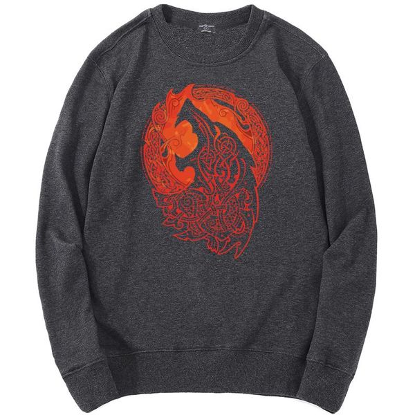 men's hoodies & sweatshirts fenrir wolf men norse mythology printed pullover for male 2021 spring brand costume streetwear tracksuit, Black
men's hoodies & sweatshirts fenrir wolf men norse mythology printed pullover for male 2021 spring brand costume streetwear tracksuit, Black