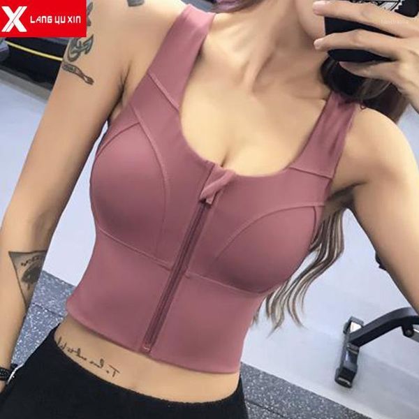 gym clothing women's high impact wireless cross back support front zip sports bra bras with pad post- active plus size1, White;black
gym clothing women's high impact wireless cross back support front zip sports bra bras with pad post- active plus size1, White;black