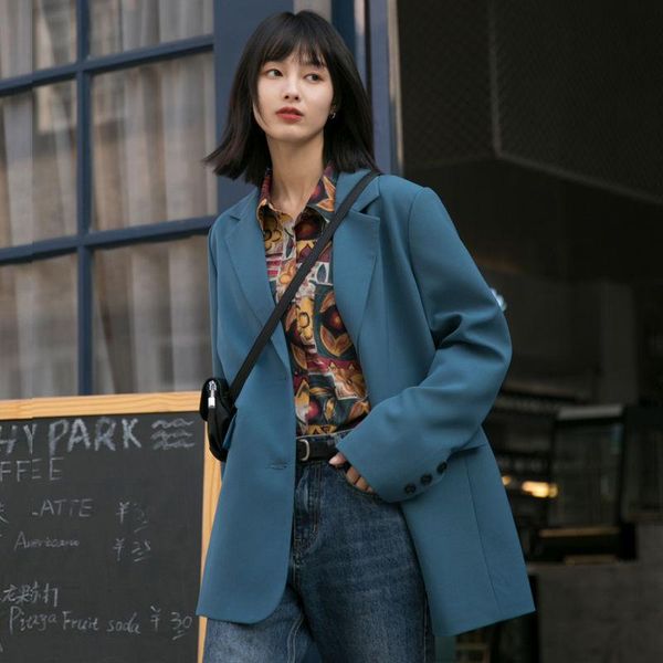 peonfly women's 2021 fashion single breasted solid color blazer coat vintage long sleeve pockets female outerwear chic, White;black
peonfly women's 2021 fashion single breasted solid color blazer coat vintage long sleeve pockets female outerwear chic, White;black