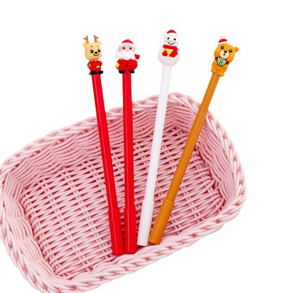 party favor 4pcs/pack christmas gift for kids cartoon bear snowman santa clause elk gel pen office school favors
party favor 4pcs/pack christmas gift for kids cartoon bear snowman santa clause elk gel pen office school favors