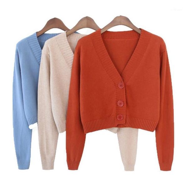 coats women's cropped cardigan sweaters female black white short sweater v neck single breasted sweater women knitted cardigan1, Black;brown
coats women's cropped cardigan sweaters female black white short sweater v neck single breasted sweater women knitted cardigan1, Black;brown