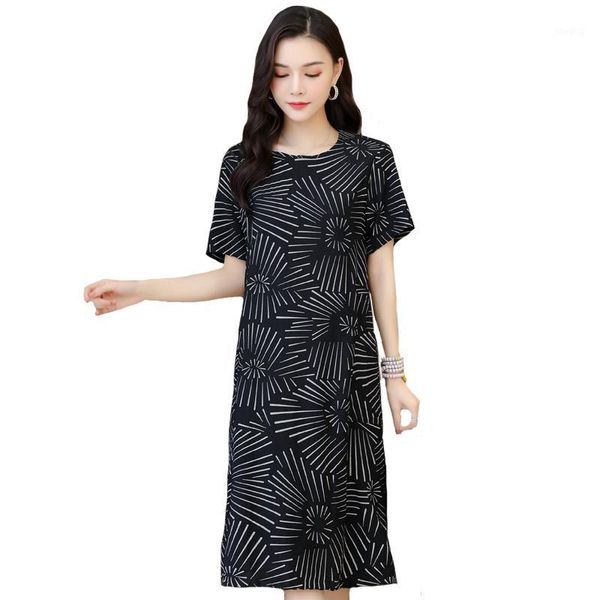 2020 summer dress women short sleeve vintage dress loose o-neck elegant casual boho plus size summer clothes for women1, Black;gray
2020 summer dress women short sleeve vintage dress loose o-neck elegant casual boho plus size summer clothes for women1, Black;gray