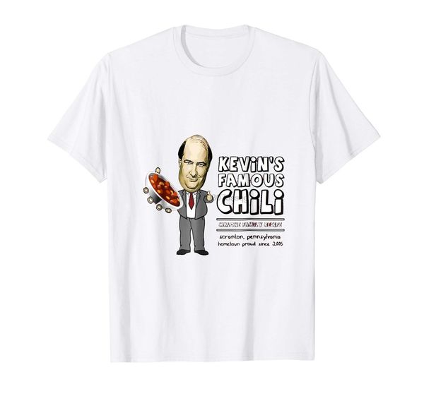 kevin famous chili the office funny white t-shirt s-3xl sport hooded sweatshirt hoodie
kevin famous chili the office funny white t-shirt s-3xl sport hooded sweatshirt hoodie