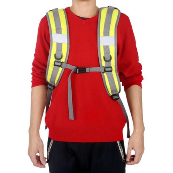 1 Pair Adjustable Shoulder Strap Nylon Waterproof Backpack Fixed Belt Durable Outdoor Bags Non-slip Shoulder Belt Replacement