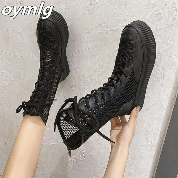 oymlg 2020 summer women cool boot leather lace up solid color breathable short boot round toe women hollow out shoe, Black
oymlg 2020 summer women cool boot leather lace up solid color breathable short boot round toe women hollow out shoe, Black