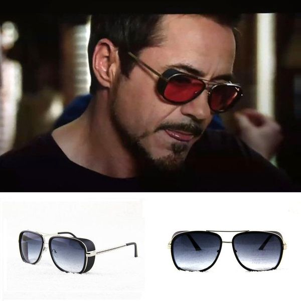 iron man 3 sunglasses men women coating vintage brand design sun glasses retro shades windproof goggles, White;black
iron man 3 sunglasses men women coating vintage brand design sun glasses retro shades windproof goggles, White;black