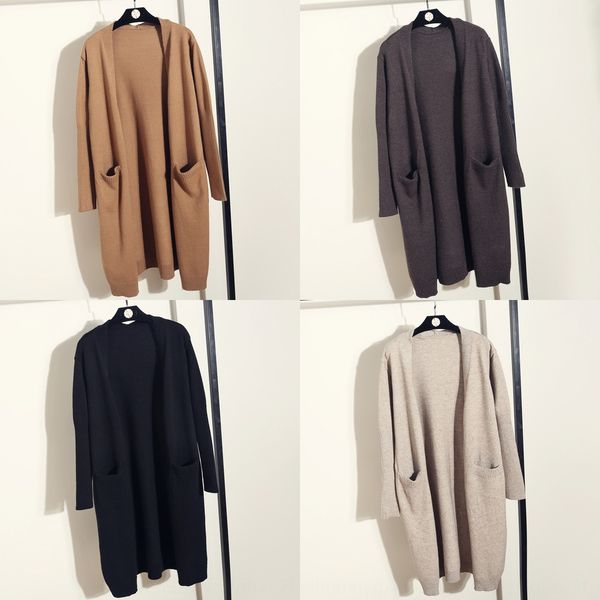 women's new autumn winter 2020 korean loose and versatile solid color cardigan women's medium and long sweater coat coat sweatersw, White;black
women's new autumn winter 2020 korean loose and versatile solid color cardigan women's medium and long sweater coat coat sweatersw, White;black