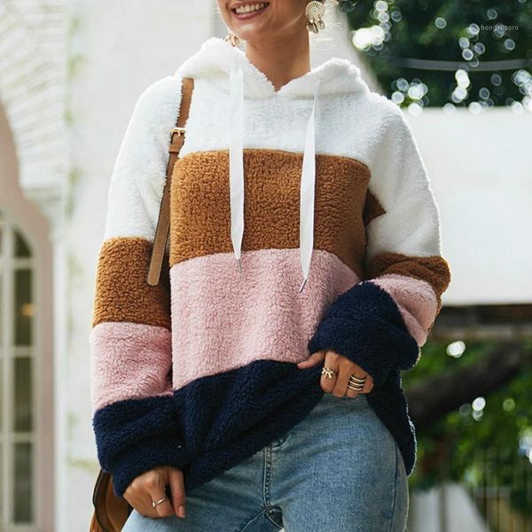 autumn winter women clothing hoodies sweatshirt striped patchwork ladies long sleeve pullover plush female warm clothing1, Black
autumn winter women clothing hoodies sweatshirt striped patchwork ladies long sleeve pullover plush female warm clothing1, Black