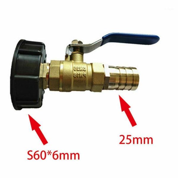 1pc ibc tank adapter s60x6 to garden tap with 1" hose fitting fuel water brass garden supplies tool parts1
1pc ibc tank adapter s60x6 to garden tap with 1" hose fitting fuel water brass garden supplies tool parts1