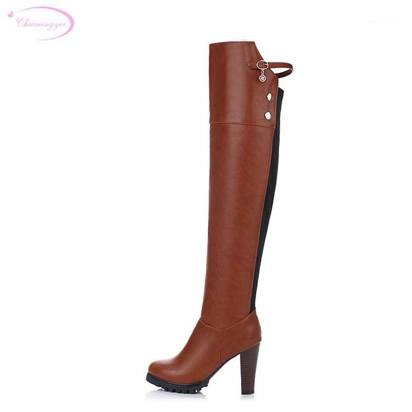 boots chainingyee leisure autumn round toe over knee high fold belt buckle rivet diamond zipper high-heeled women riding boots1, Black
boots chainingyee leisure autumn round toe over knee high fold belt buckle rivet diamond zipper high-heeled women riding boots1, Black