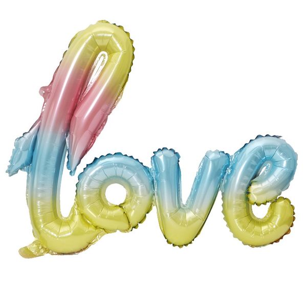 aluminum film foil letter balloon letters love conjoined valentines day birthday wedding bridal air balloons decoration multi colour 2hy l2
aluminum film foil letter balloon letters love conjoined valentines day birthday wedding bridal air balloons decoration multi colour 2hy l2