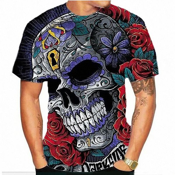 men's t shirt shirt graphic 3d skull plus size round neck daily print short sleeve streetwear green rainbow blue q5yl#, White;black
men's t shirt shirt graphic 3d skull plus size round neck daily print short sleeve streetwear green rainbow blue q5yl#, White;black