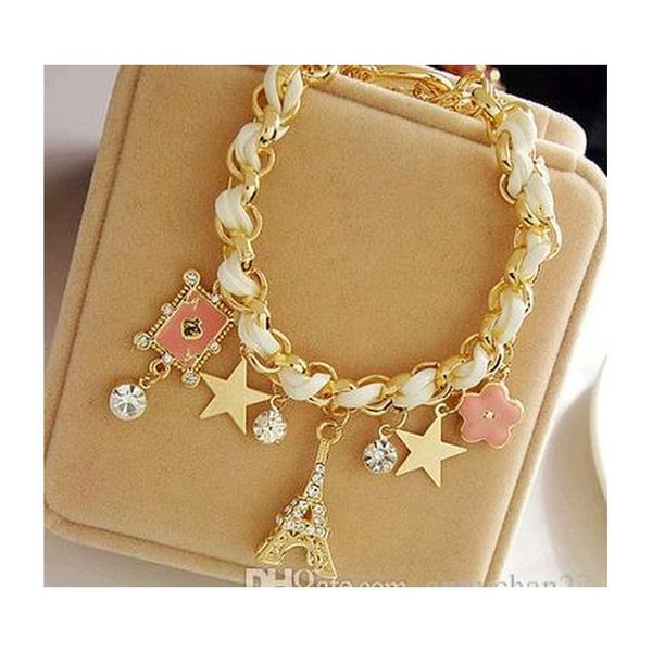 bracelet anklet double use eiffel tower star flower poker card love korean fashion accessories discount china jewelry wmtkpz queen66, Golden;silver
bracelet anklet double use eiffel tower star flower poker card love korean fashion accessories discount china jewelry wmtkpz queen66, Golden;silver