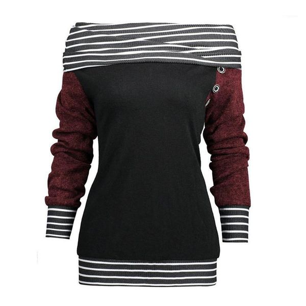 2020 fashion pile collar womens loose panelled designer striped printed womens clothing women designers sweatshirts, Black
2020 fashion pile collar womens loose panelled designer striped printed womens clothing women designers sweatshirts, Black