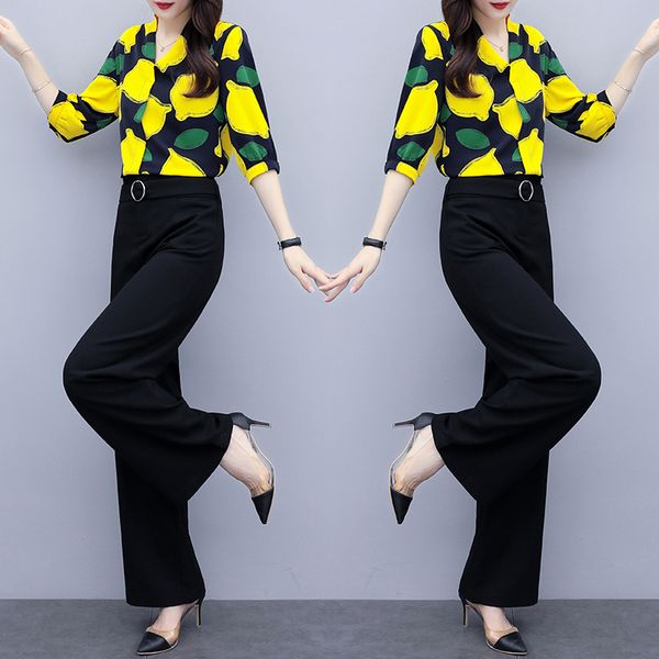 spring pieces and floral pants print of yellow women suit two femme piece define womens outfits vbhx, White
spring pieces and floral pants print of yellow women suit two femme piece define womens outfits vbhx, White