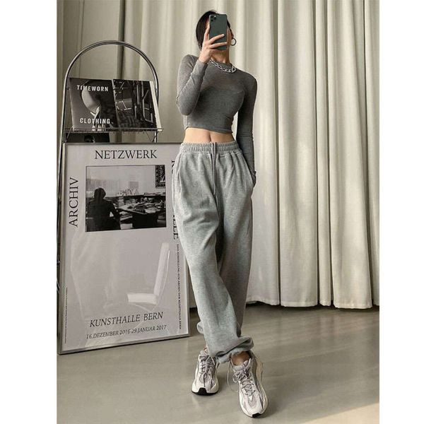 style waisted winter high 2020 new drawstring loose thin, corset foot and plush sports casual pants, Black;gray
style waisted winter high 2020 new drawstring loose thin, corset foot and plush sports casual pants, Black;gray