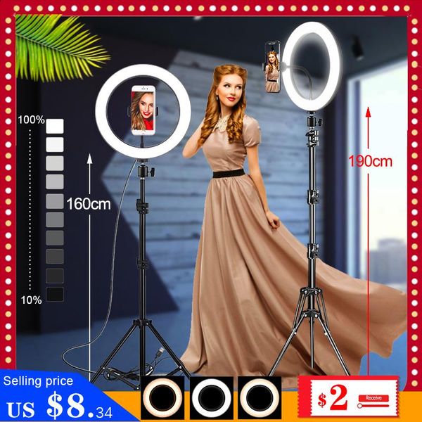 flash heads 26cm/16cm pography led selfie ring light dimmable camera phone ringlight lamp with stand tripods for makeup video live studio
flash heads 26cm/16cm pography led selfie ring light dimmable camera phone ringlight lamp with stand tripods for makeup video live studio
