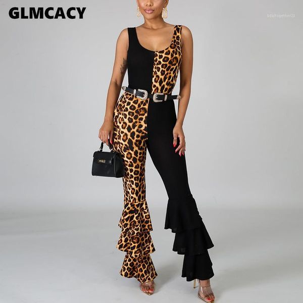 women's jumpsuits & rompers women ruffles flare leopard print sleeveless o-neck outfits skinny club night party one piece overalls1, Black;white
women's jumpsuits & rompers women ruffles flare leopard print sleeveless o-neck outfits skinny club night party one piece overalls1, Black;white